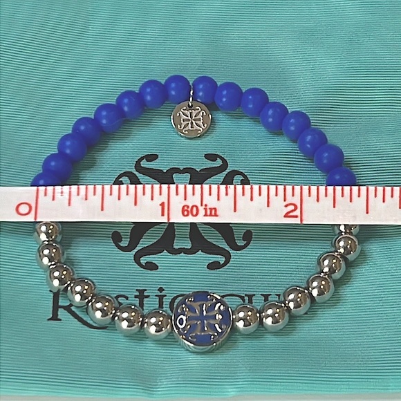 Rustic Cuff Set of Two Bracelets ⚡️🏀⚡️ - Picture 5 of 5